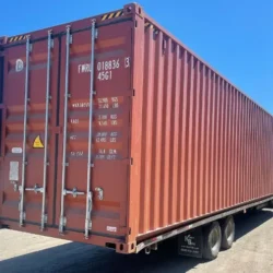 40ft High Cube Open Side with Post Shipping Container