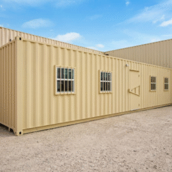 40ft Shipping Container Office (Insulated / With Siding) (40HCOFIS)