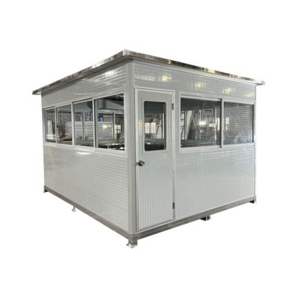 Guard Shack 10x12ft With AC and Heating Guard Booth - Guardhouse