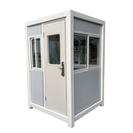 Guard Shack For Sale - Guard Booth For Sale 5x5ft - With AC and Heating