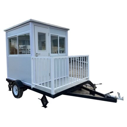 Guard Shack - Guard Booth On Trailer With AC and Heating Function