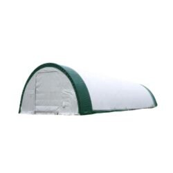 Single Truss Arch Storage Shelter W30'xL65'xH15' 11oz PE