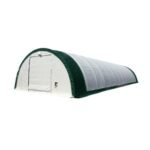 Single Truss Arch Storage Shelter W30'xL85'xH15' 11oz PE